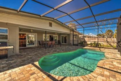 Canalfront Siesta Key Home with Heated Pool and Privacy Florida